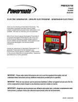 Powermate PM0525750 User manual