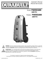 Powermate PW0501600 1600PSI User manual