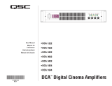 QSC DCA 1222 User manual