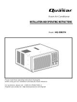 Quasar HQ-2081TH User manual