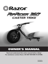 Razor 360 User manual
