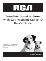 RCA 25204RE1 User manual