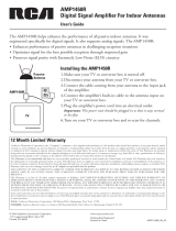 RCA AMP1450R User manual