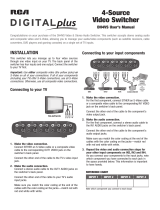 RCA DH4VS User manual