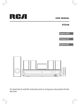 RCA RTD396 User manual