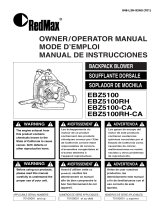 RedMax EBZ5100 User manual