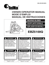 RedMax US-1 EBZ5100Q User manual