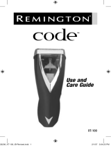 Remington Code XT-100 User manual