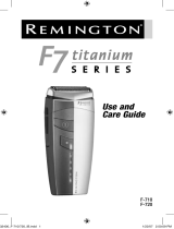 Remington F-720 User manual