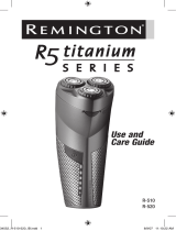 Remington R5 titanium series User manual