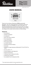 Robertshaw RS6320C Owner's manual