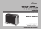 Royal Sovereign BDH-450 User manual