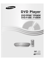 Samsung DVD-FP580W User manual