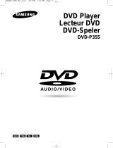 Samsung DVD-P355 User manual
