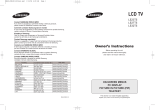Samsung LE-32T51S User manual