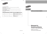 Samsung LN-S2338W User manual