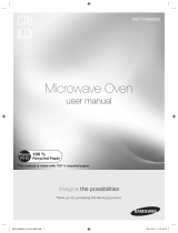 Samsung OTR Microwave with Ceramic Interior User manual