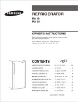 Samsung RA20F User manual