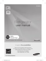 Samsung Refrigerator RF4289HAR User manual