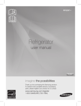 Samsung Refrigerator RFG297AARS User manual
