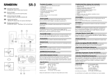 Sangean Electronics SR-3 User manual