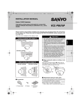 Sanyo VCC-P9575P User manual