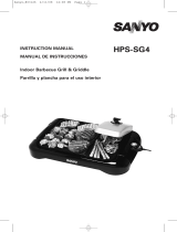Sanyo HPS-SG4 - Indoor Barbecue Grill User manual