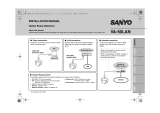 Sanyo VA-50LAN User manual