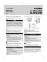 Sanyo VDC-HD3300 - Full HD 1080p Vandal Dome Camera User manual