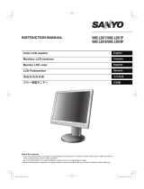 Sanyo VMC-L2017P User manual