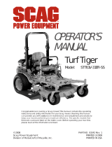 Scag Power Equipment Turf Tiger SMT-61V User manual