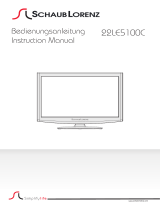 Schaub Lorenz 22LE-5100C User manual