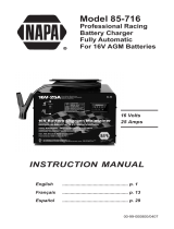 Napa 85-716 User manual