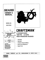Sears 580751500 User manual