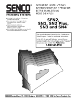 Senco SFN2 User manual