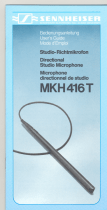 Sennheiser MKH 416 T User manual
