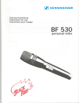 Sennheiser Personal Mike BF 530 User manual