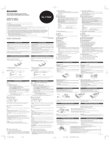 Sharp EL1750V User manual