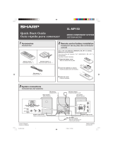 Sharp XL-MP150 User manual