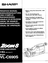Sharp VL-C690S User manual