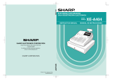 Sharp XE-A404 User manual
