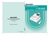 Sharp XE-A505 User manual
