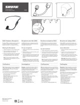 Shure SM35-TQG Performance Headset Condenser Microphone User manual