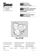 Simer Pumps 3075SS User manual