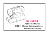 SINGER 3321 Owner's manual