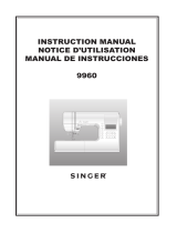 SINGER Quantum Stylist 9960 Sewing Machine User manual