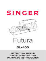 SINGER FUTURA XL-400 User manual