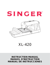 SINGER XL-420 Owner's manual