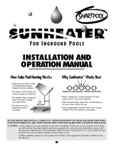 Smartpool SunHeater 18021 User manual