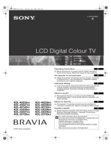 Sony KDL-32D2710 User manual